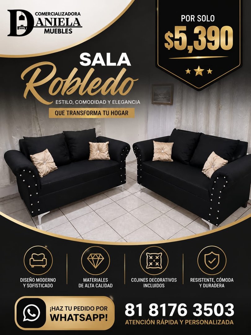 Anuncio de Muebles Daniela: Sala Robledo