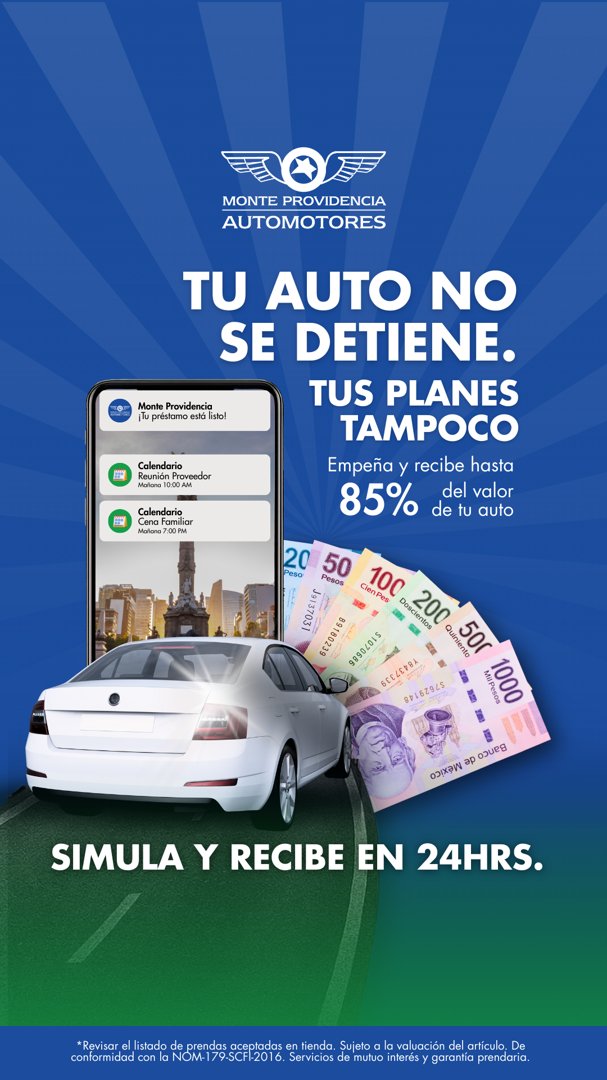 Anuncio de Providencia Empeños: empeño de auto
