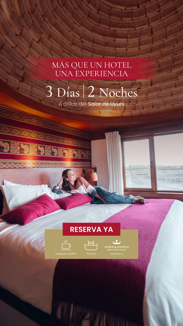 Anuncio de Hotel Palacio de Sal - Bolivia: Hospedaje