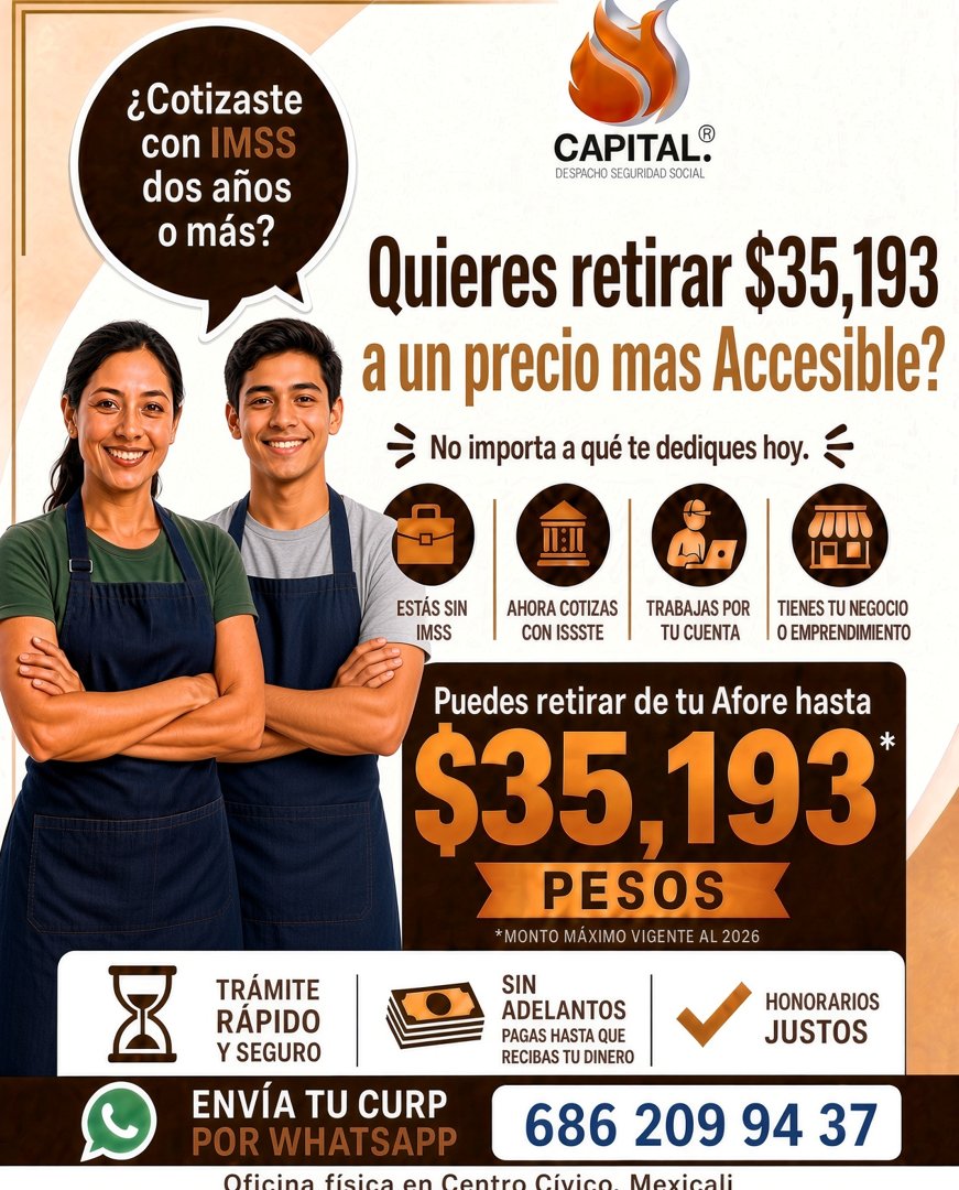 Anuncio de Afore Centro Civico: trámite para retirar tu Afore