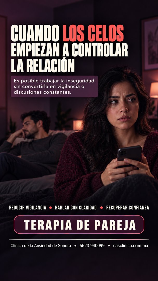 Anuncio de CAS: Clínica de la Ansiedad de Sonora: Terapia de pareja