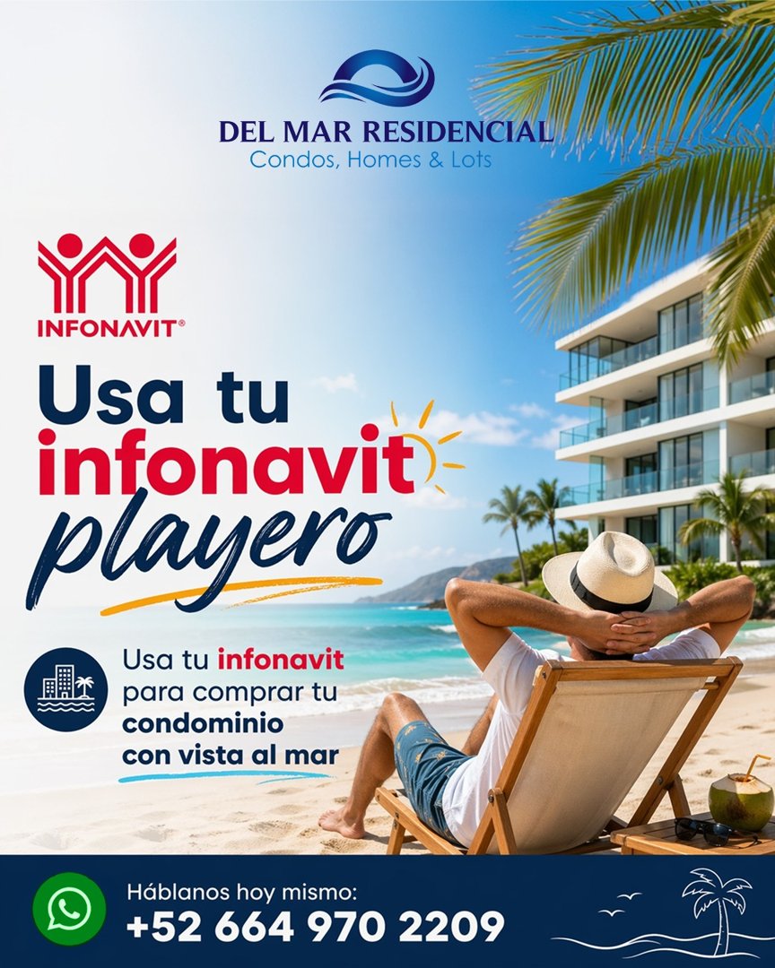 Anuncio de Del Mar Residencial: condominios con vista al mar