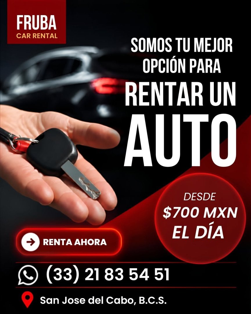 Anuncio de Charles Raoul Fruchier Balaguer: alquiler de autos