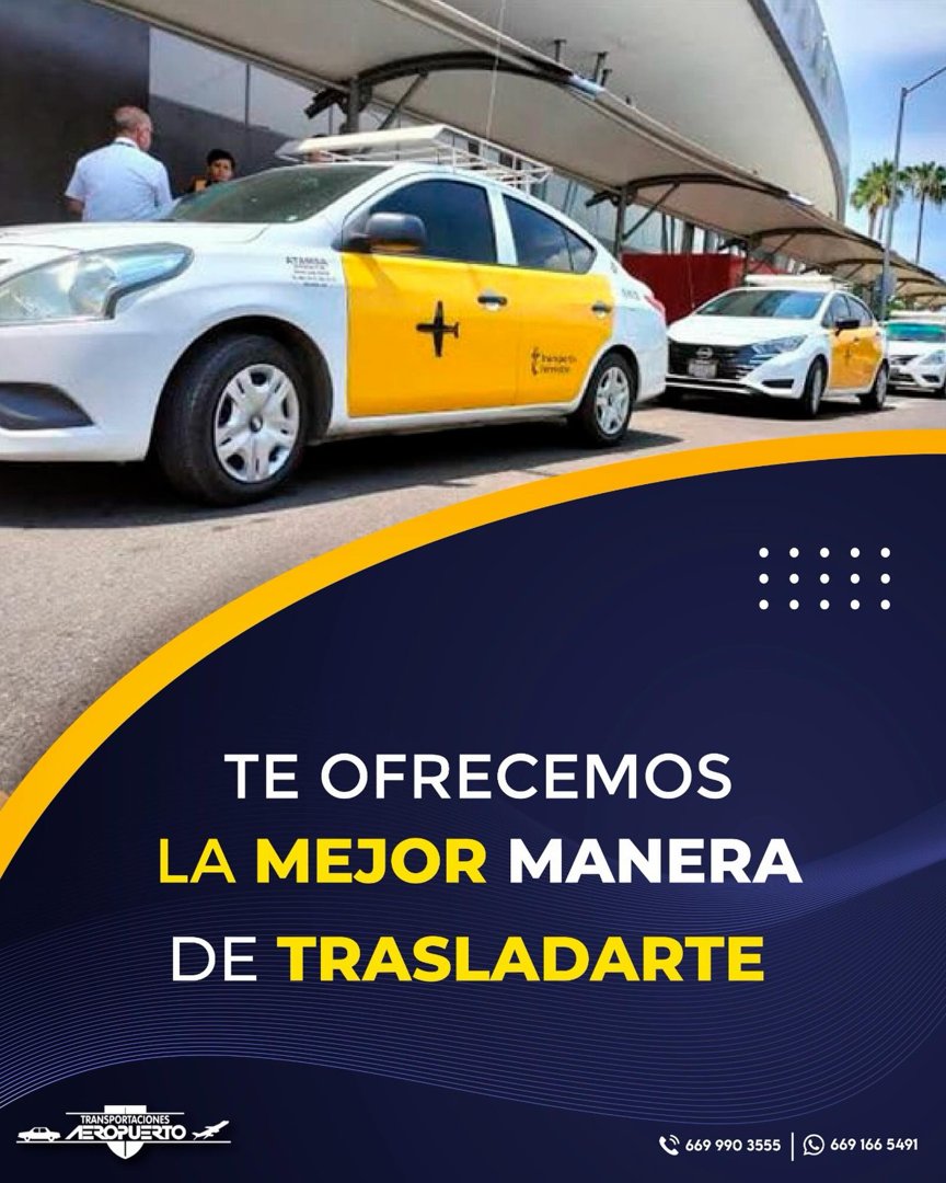 Anuncio de Taxis Amarillos Atamsa: traslado al aeropuerto