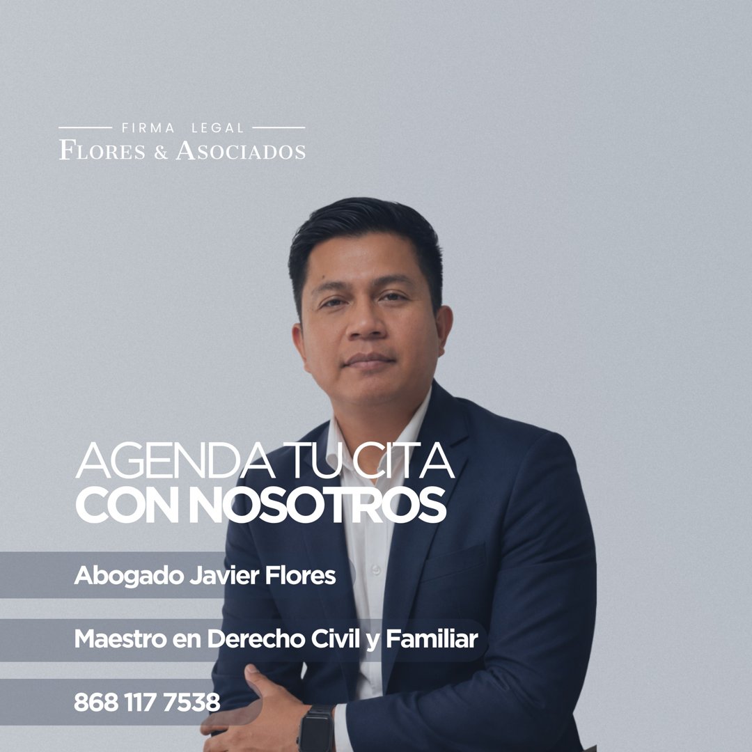 Anuncio de Abogado Javier Flores: asesoría y representación jurídica civil y familiar