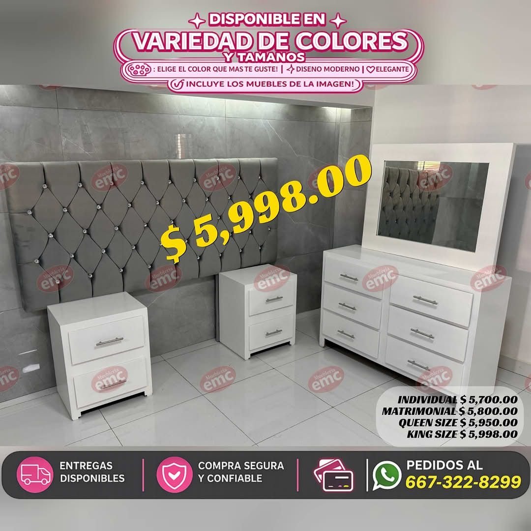 Anuncio de MUEBLERIA EMC: muebles de dormitorio
