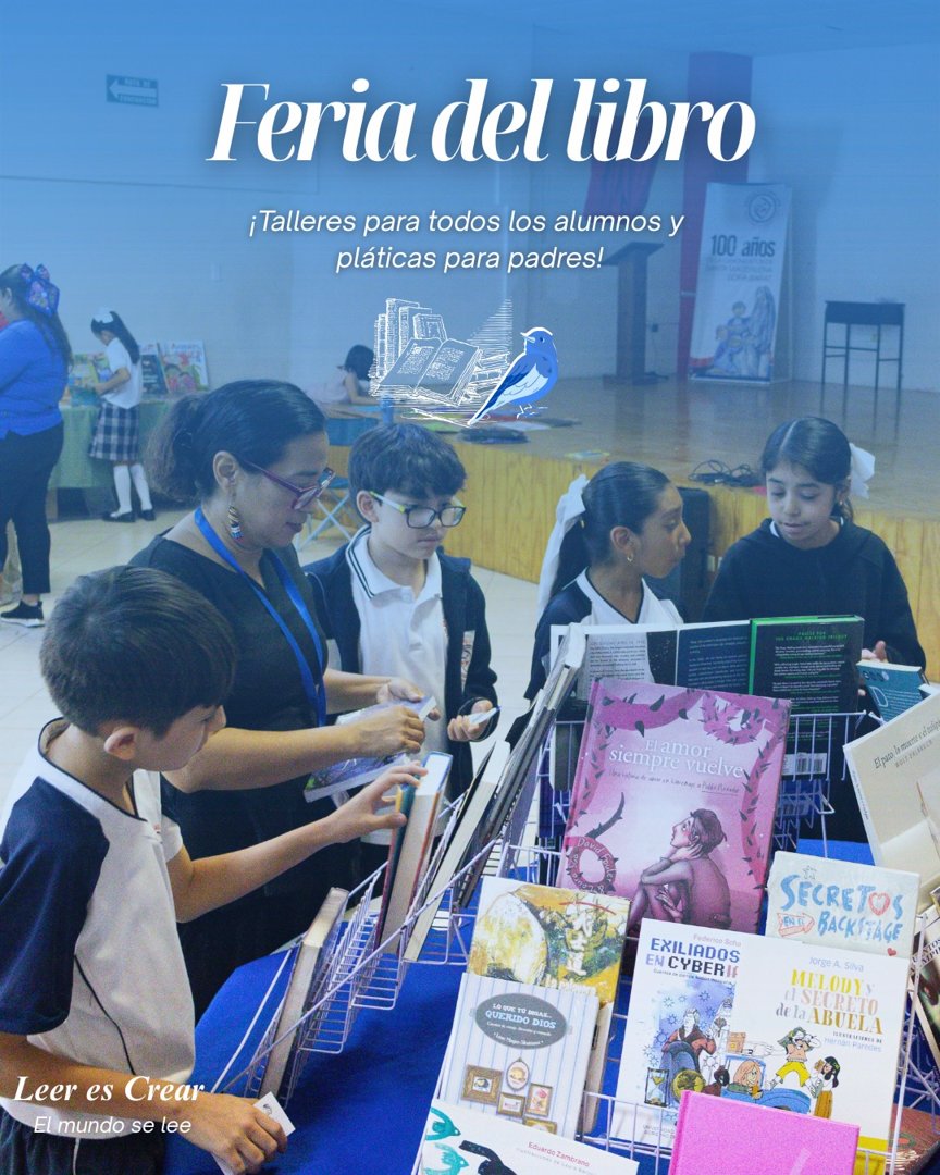 Anuncio de Leer es Crear, El mundo se lee
