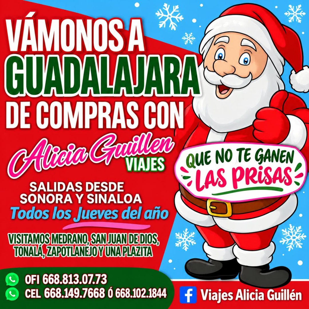 Anuncio de Viajes Alicia Guillen: Viajes