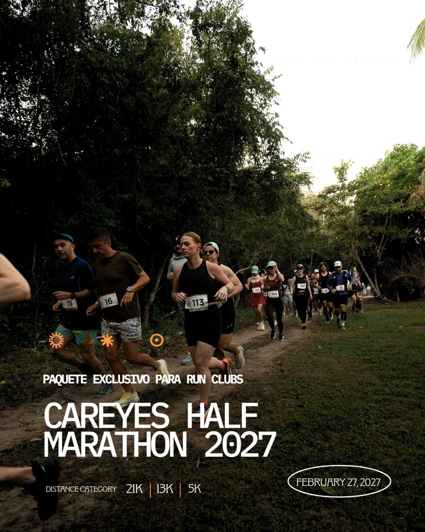 Anuncio de Heyoka Nature: Paquete exclusivo para Run Clubs en Careyes Half Marathon 2027