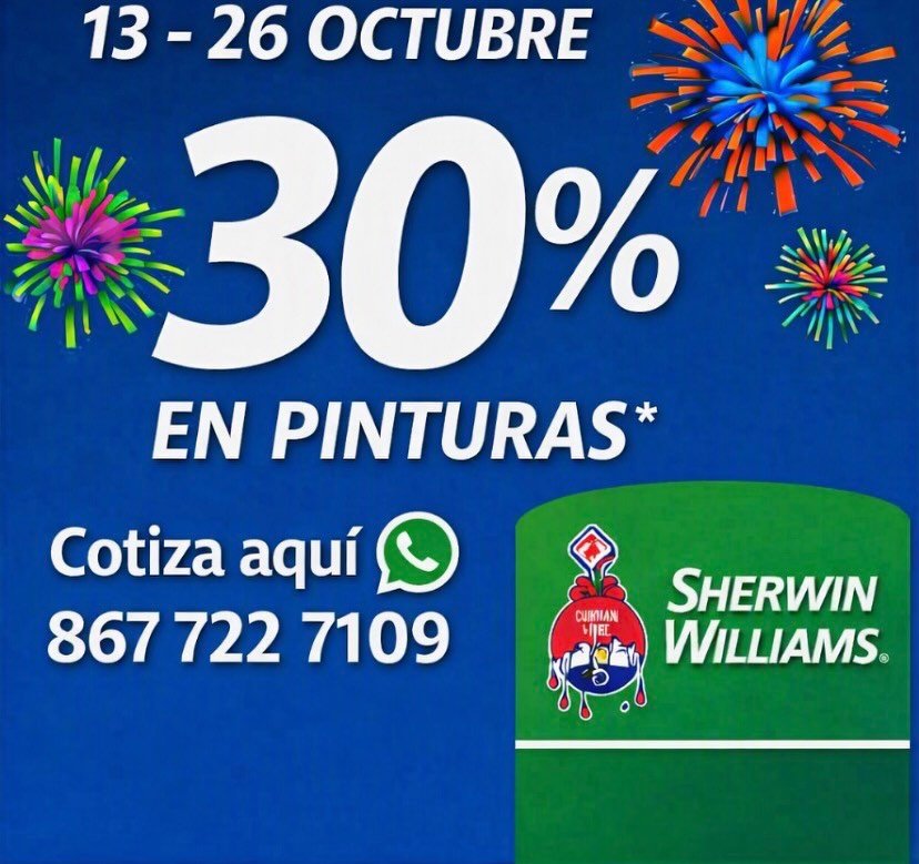 Anuncio de sherwinlaredo: pinturas