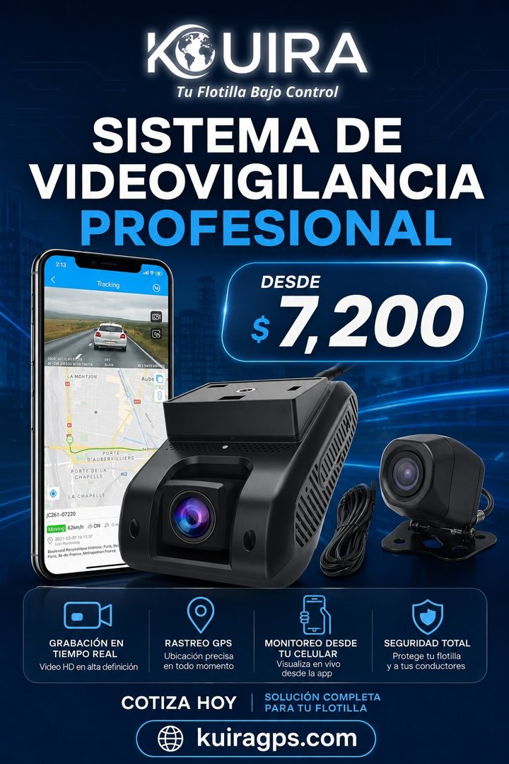Anuncio de kuira: sistema de videovigilancia profesional