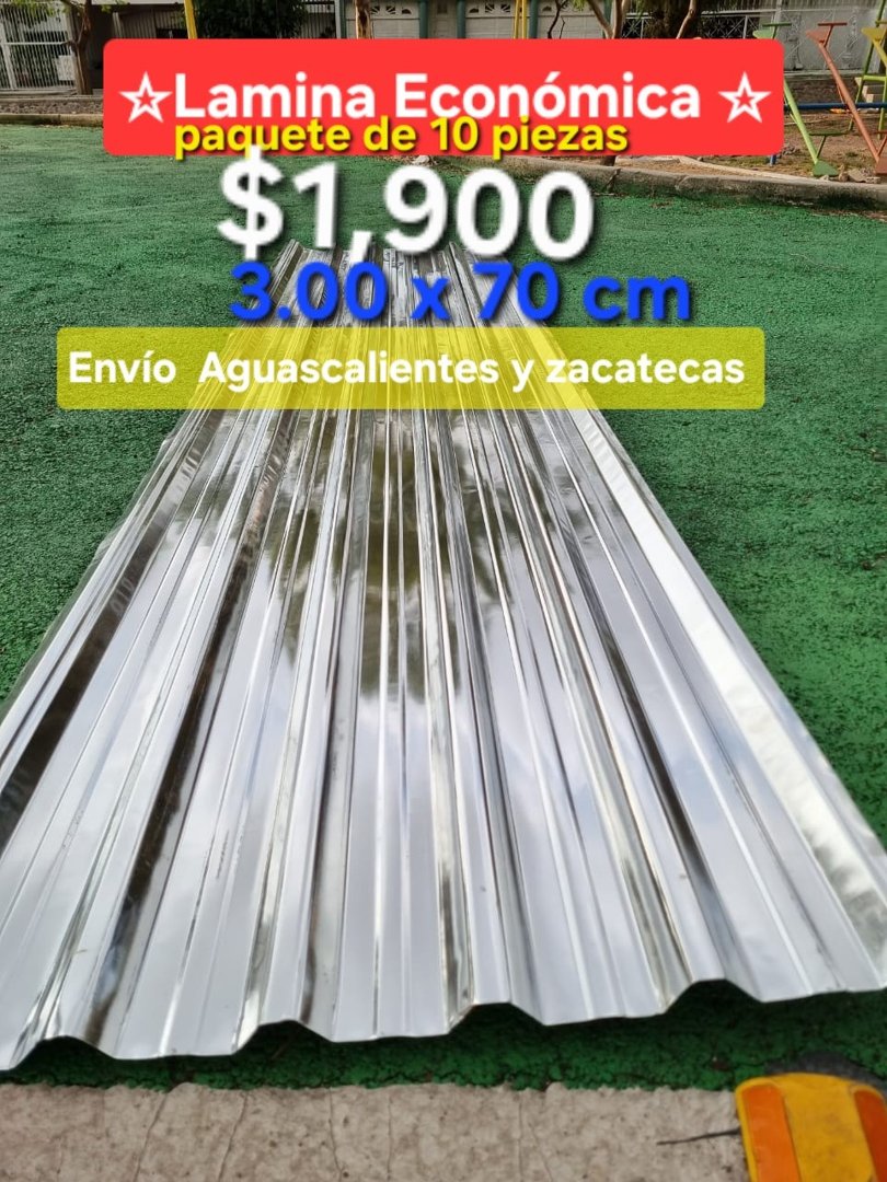 Anuncio de Laminas galvanizada san francisco: Lamina económica