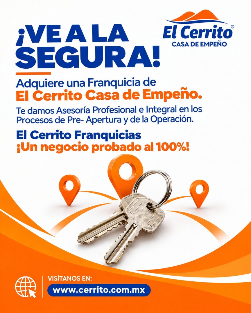 Anuncio de Franquicias El Cerrito: Franchise