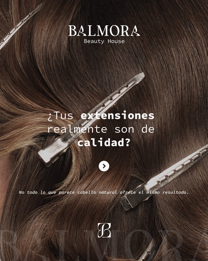 Anuncio de Balmora Beauty House: extensiones de cabello natural