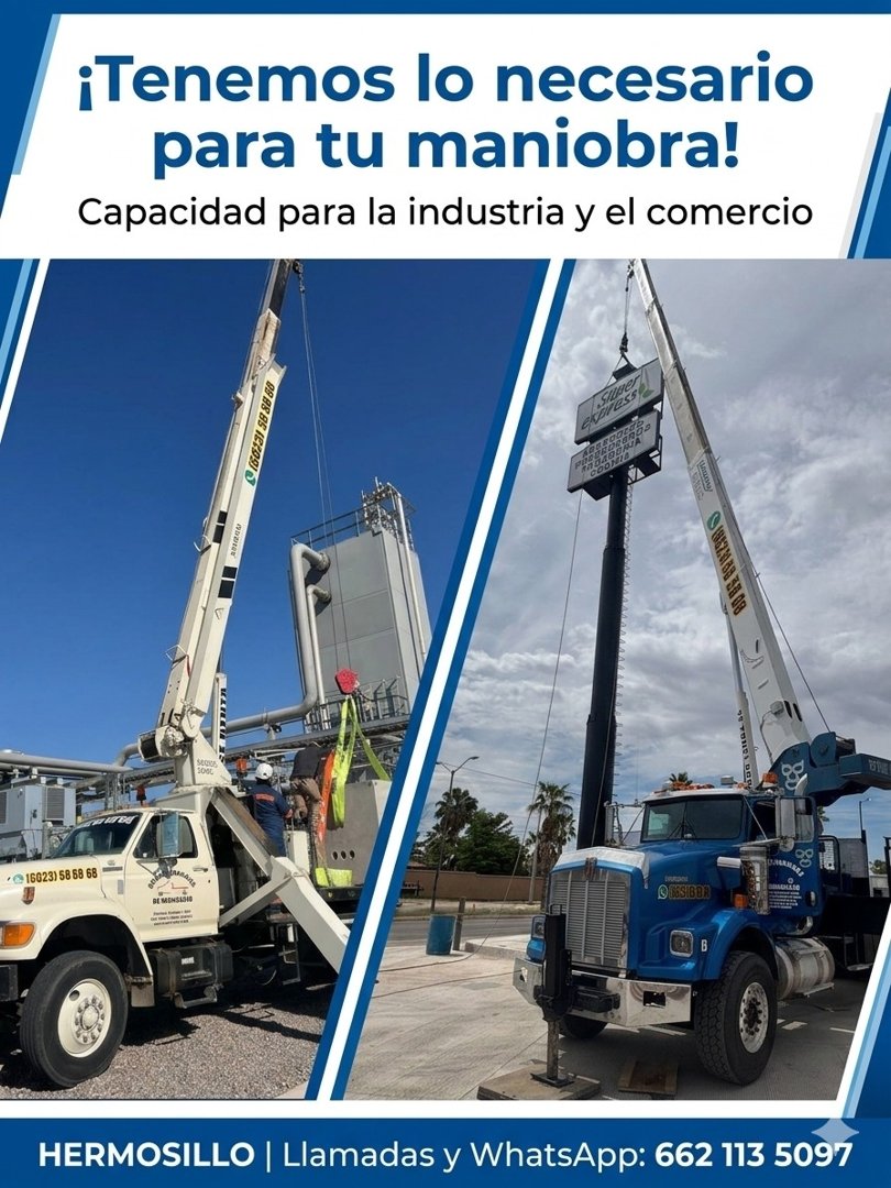 Anuncio de Gruas económicas de Hermosillo: Gruas económicas