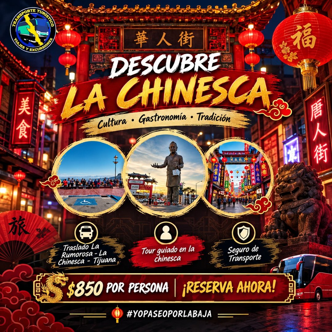 Anuncio de Tours Paseando Por La Baja: Tour a La Chinesca