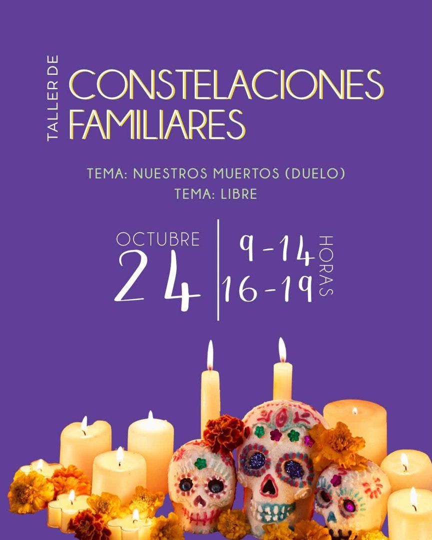 Anuncio de Instituto Milton H. Erickson de Mérida, Yuc.: Taller de Constelaciones Familiares
