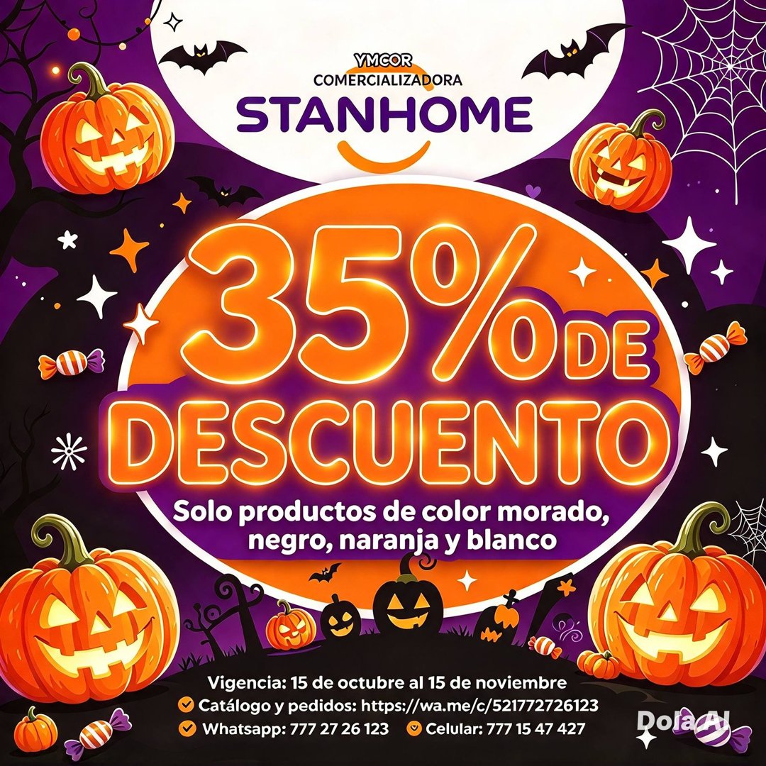 Anuncio de Stanhome Distribuidora Morelos/Ymcor Comercializadora Cuernavaca: productos de color