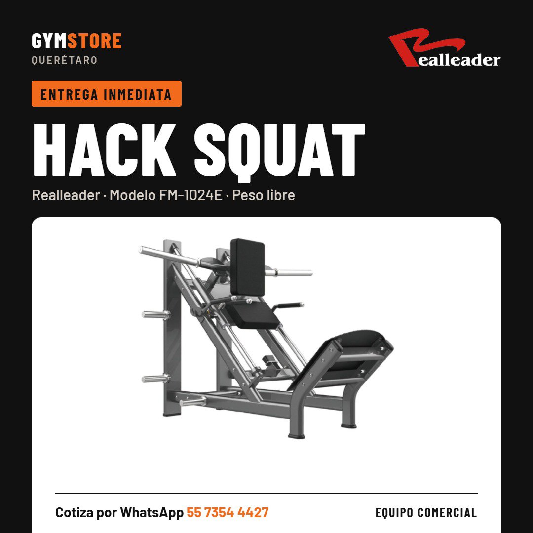Anuncio de Gymstore: Hack Squat