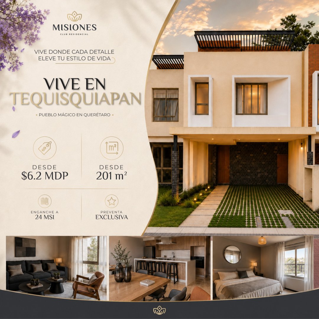 Anuncio de Misiones Club Residencial: venta de casas residenciales