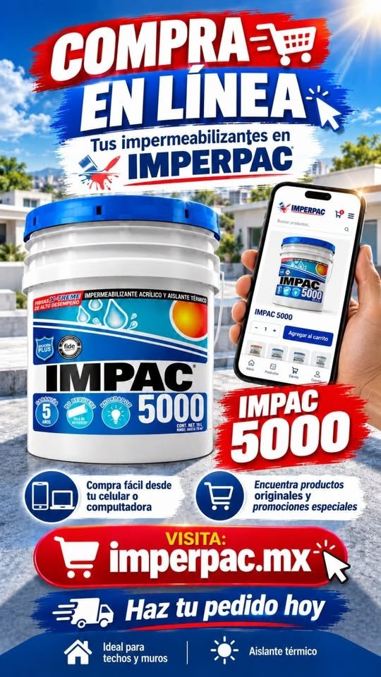 Anuncio de Imperpac Soluciones Integrales: impermeabilizantes