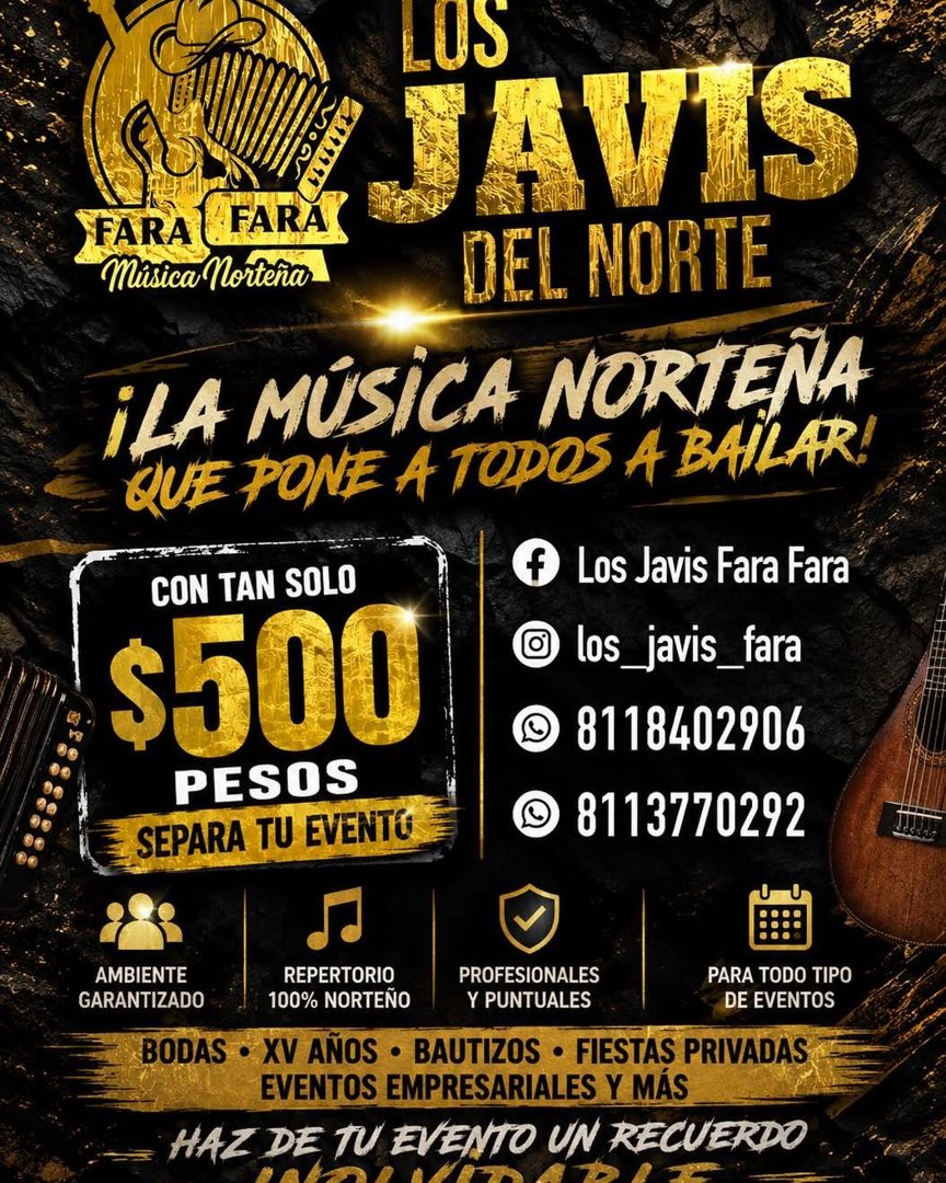 Anuncio de Javier Ortega