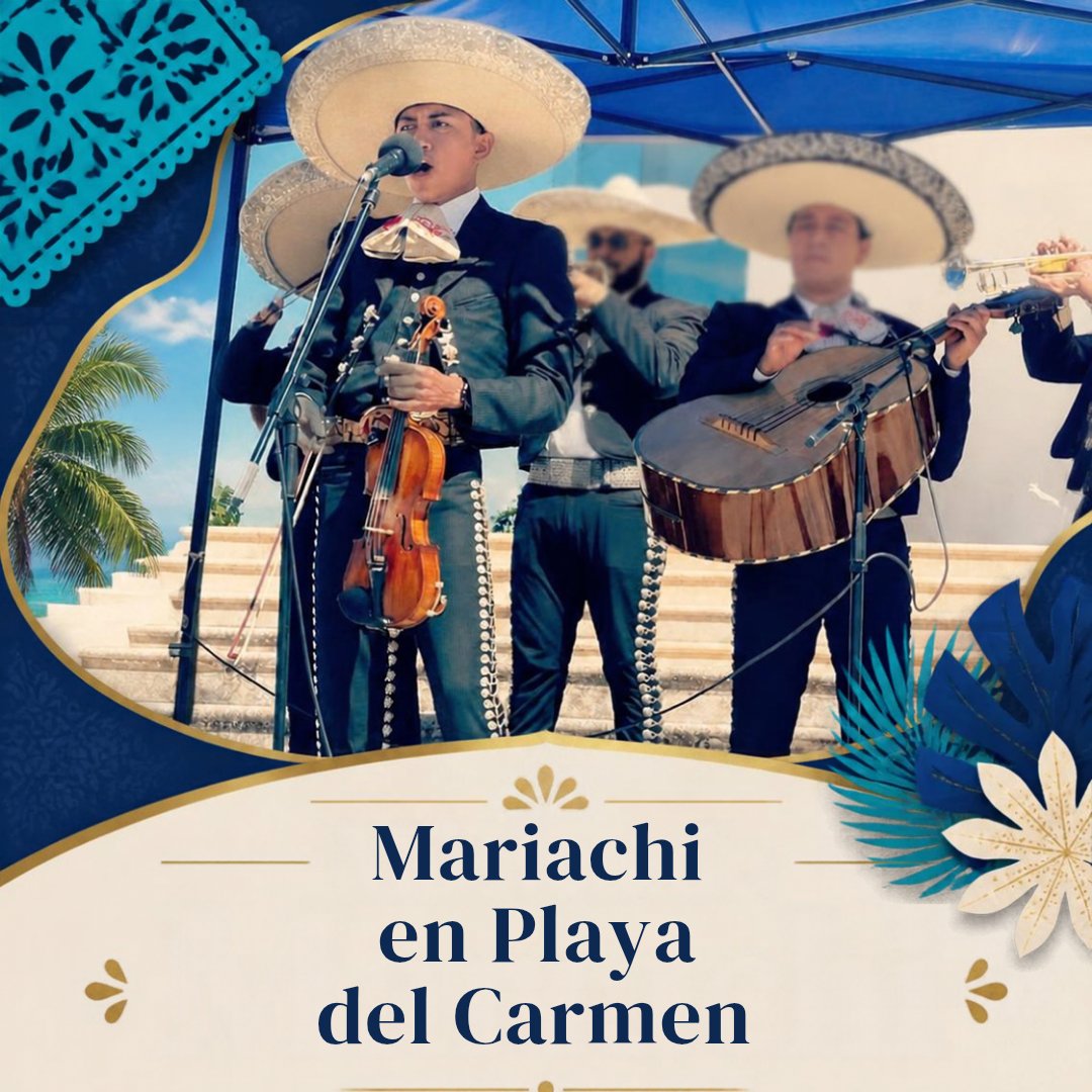 Anuncio de Mariachi Atlantis en Playa del Carmen