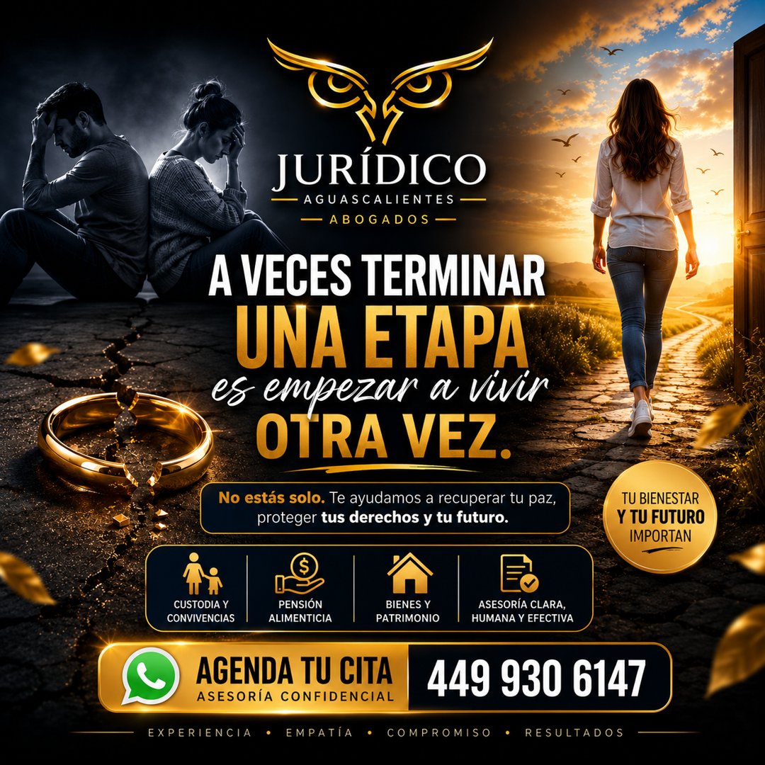Anuncio de Jurídico Aguascalientes Abogados: Abogados especializados en divorcio y derecho familiar