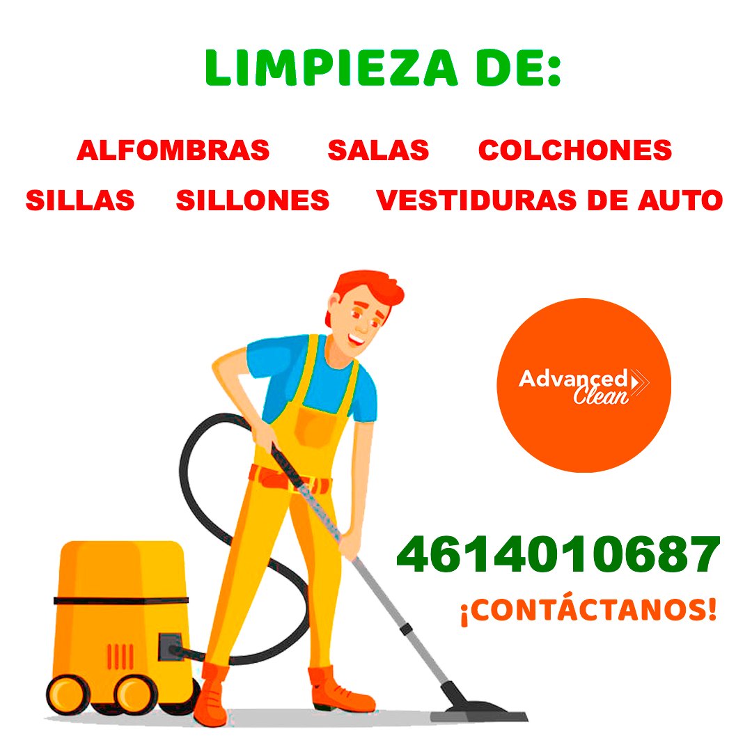 Anuncio de Advanced Clean Celaya.: Limpieza de muebles y tapicería
