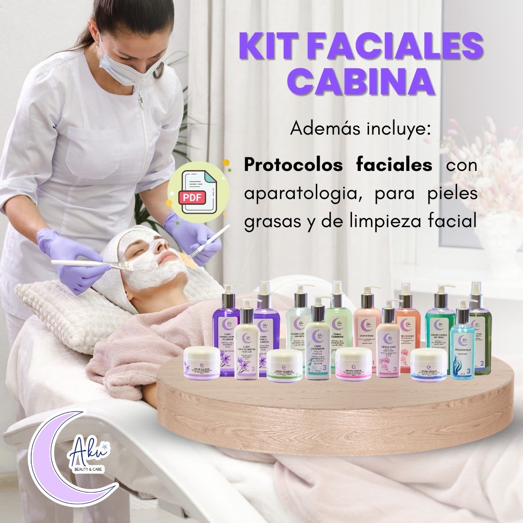 Anuncio de AKU Beauty & Care: Kit Faciales para Cabina