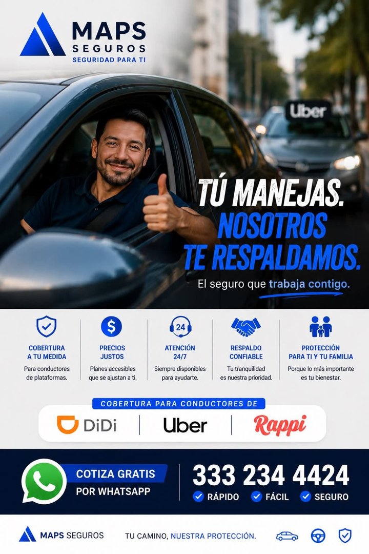 Anuncio de Andrea Seguros y Asesoría: seguro de auto y transporte
