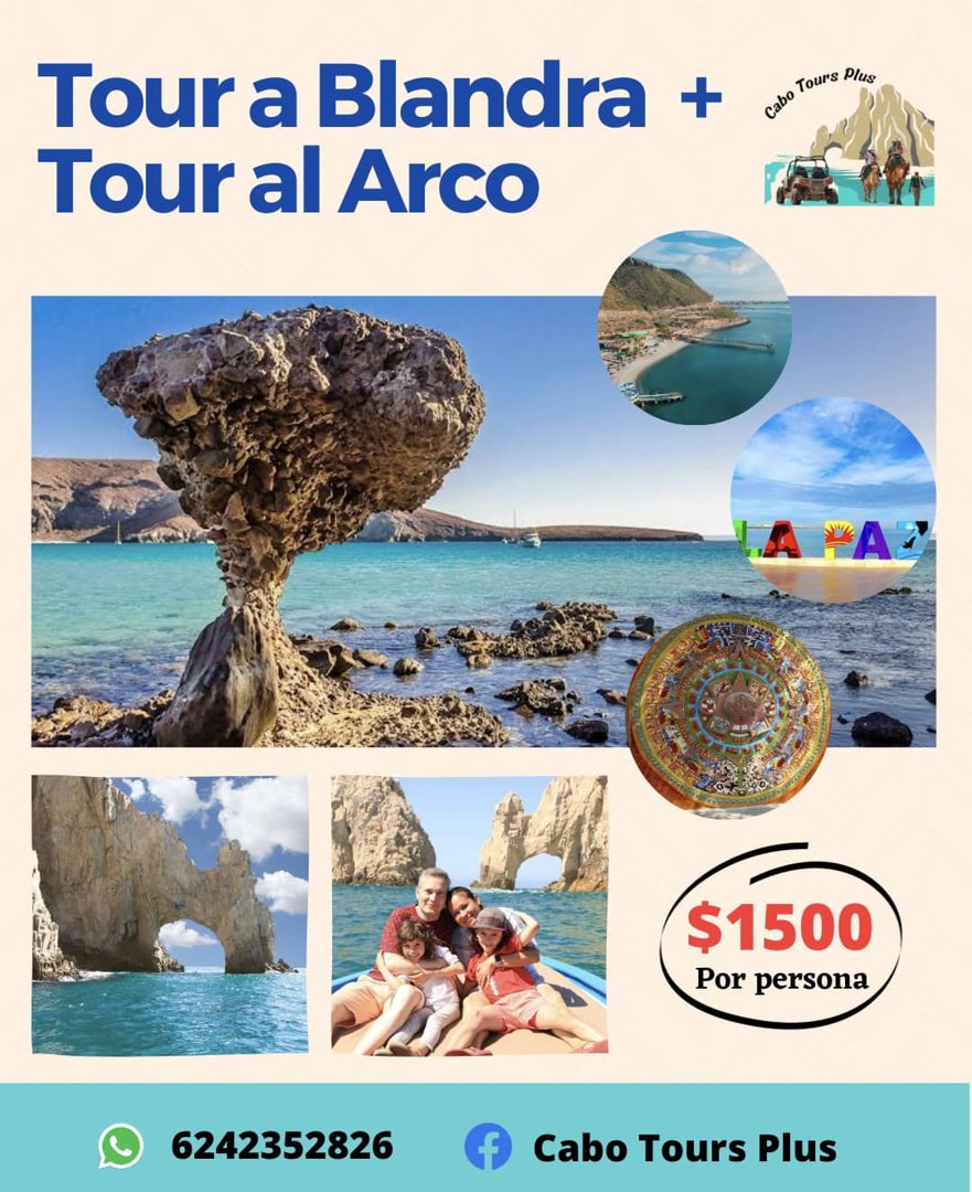 Anuncio de Cabo Tours Plus: Tour a Blandra + Tour al Arco