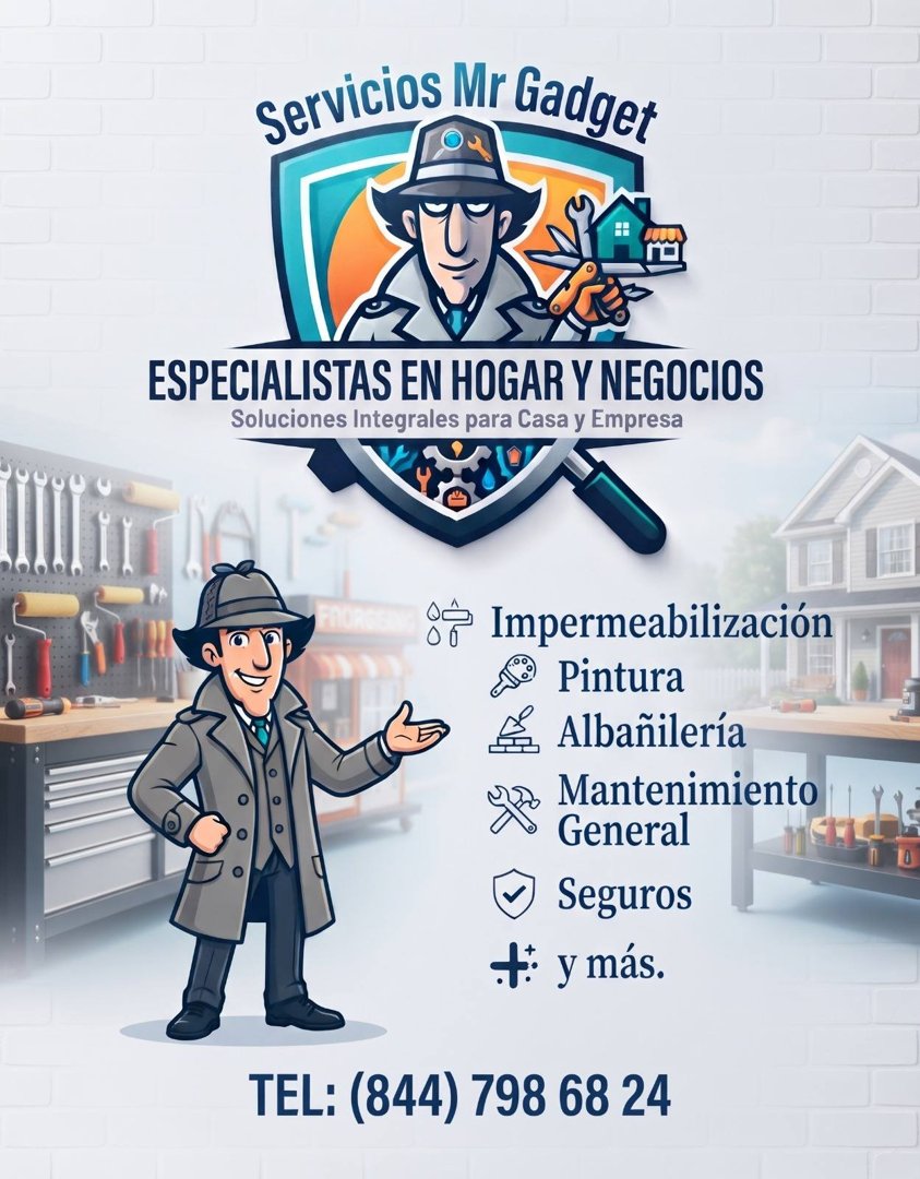 Anuncio de Servicios Mr Gadget: Impermeabilización