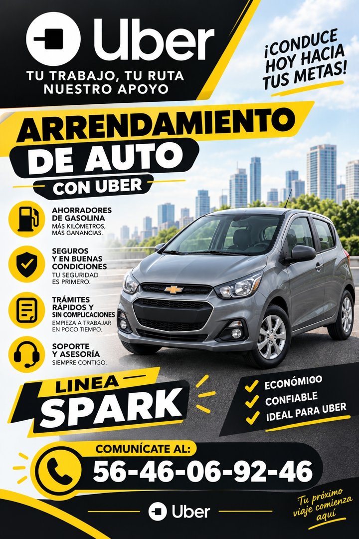 Anuncio de Plataforma Uber