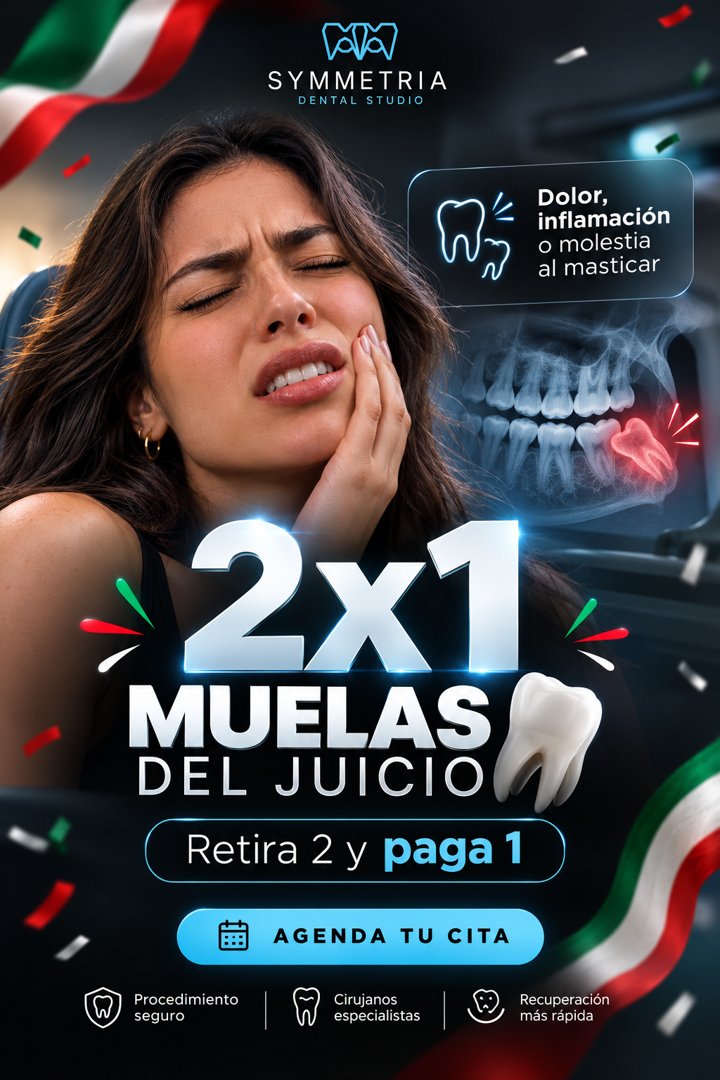 Anuncio de Symmetria Dental Studio: Cirugía de muelas del juicio