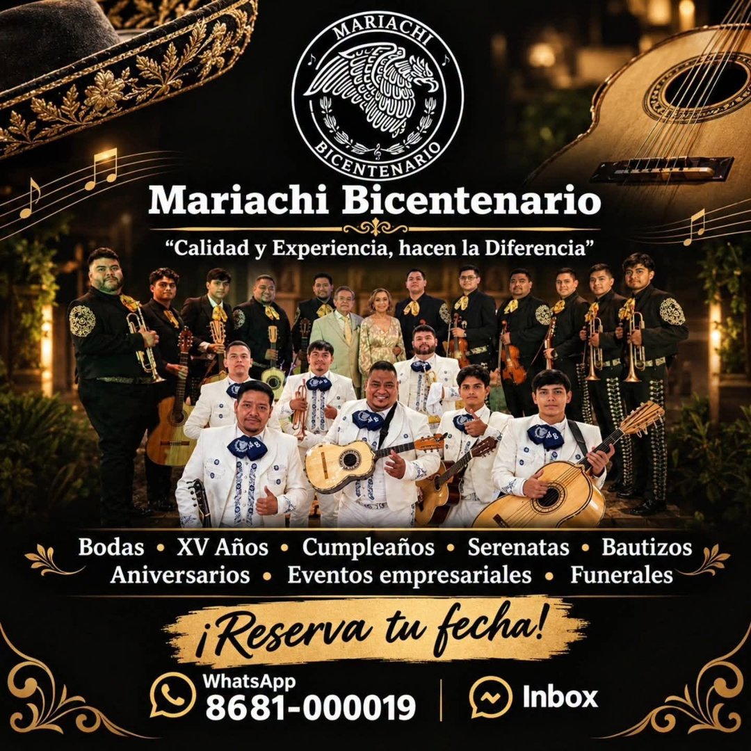 Anuncio de Mariachi 24/7: Mariachi para eventos