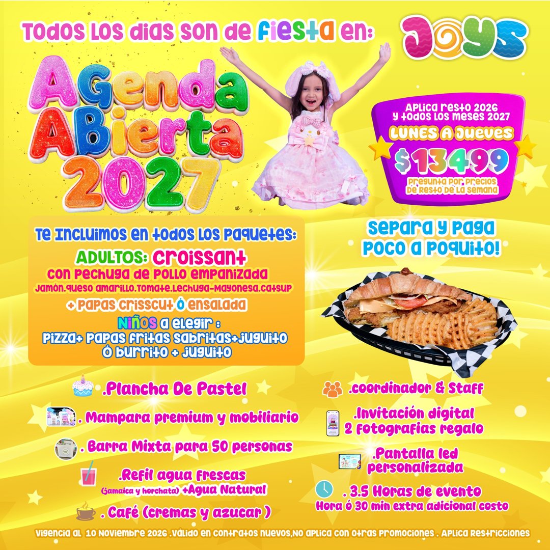 Anuncio de Joys Fiestas Infantiles: Organización de eventos infantiles