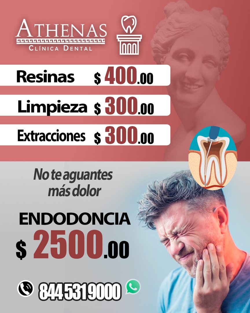 Anuncio de Athenas Clínica Dental: Endodoncia