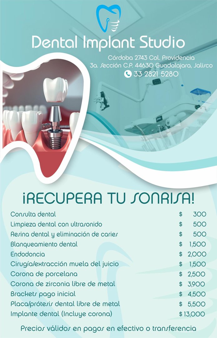 Anuncio de Dental Implant Studio: odontología