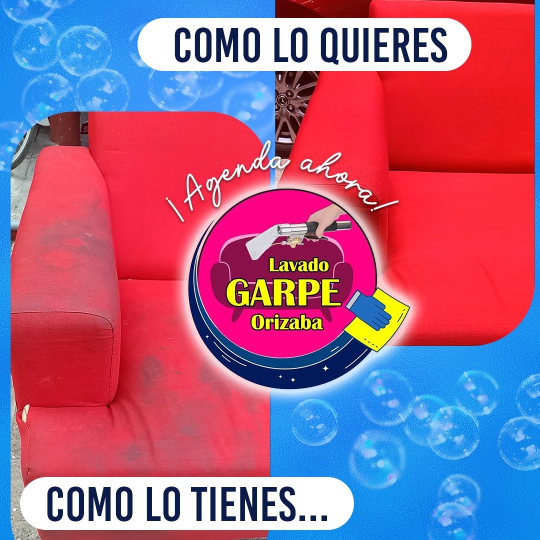 Anuncio de Lavado de salas y vestiduras de auto orizaba: Lavado de salas y tapicería