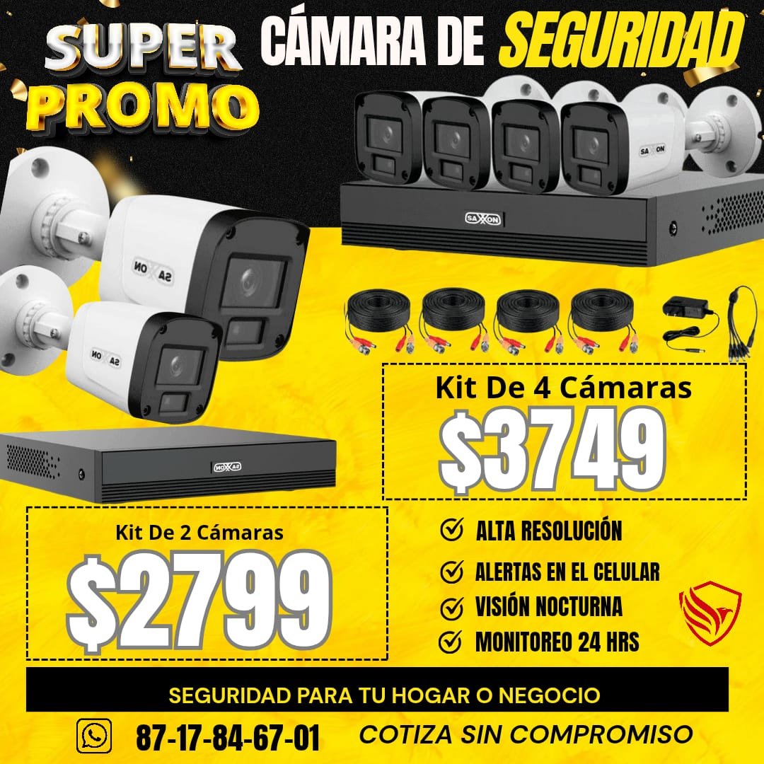Anuncio de Vigilancia Digital Avanzada: Instalación de cámaras de seguridad