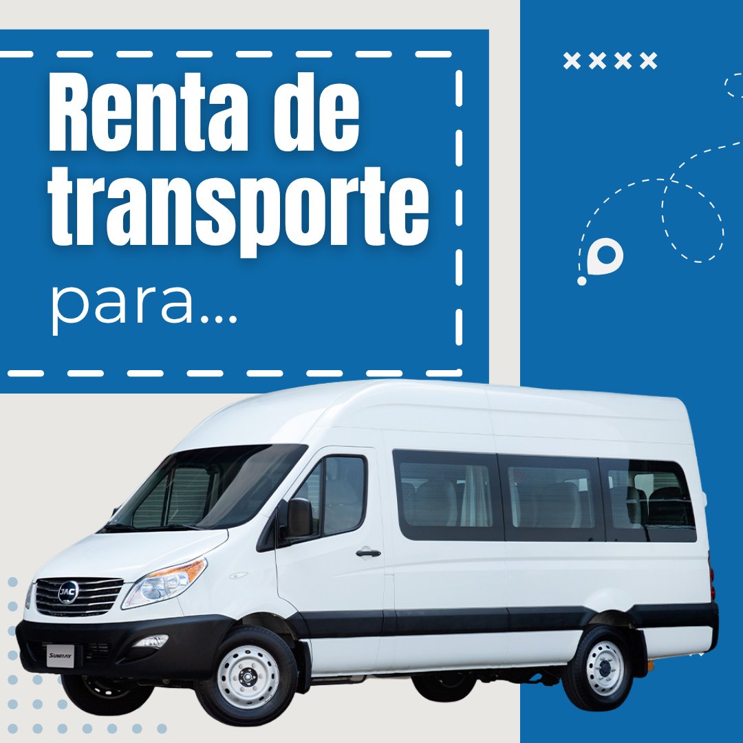 Anuncio de Rent-A-Van: renta de transporte