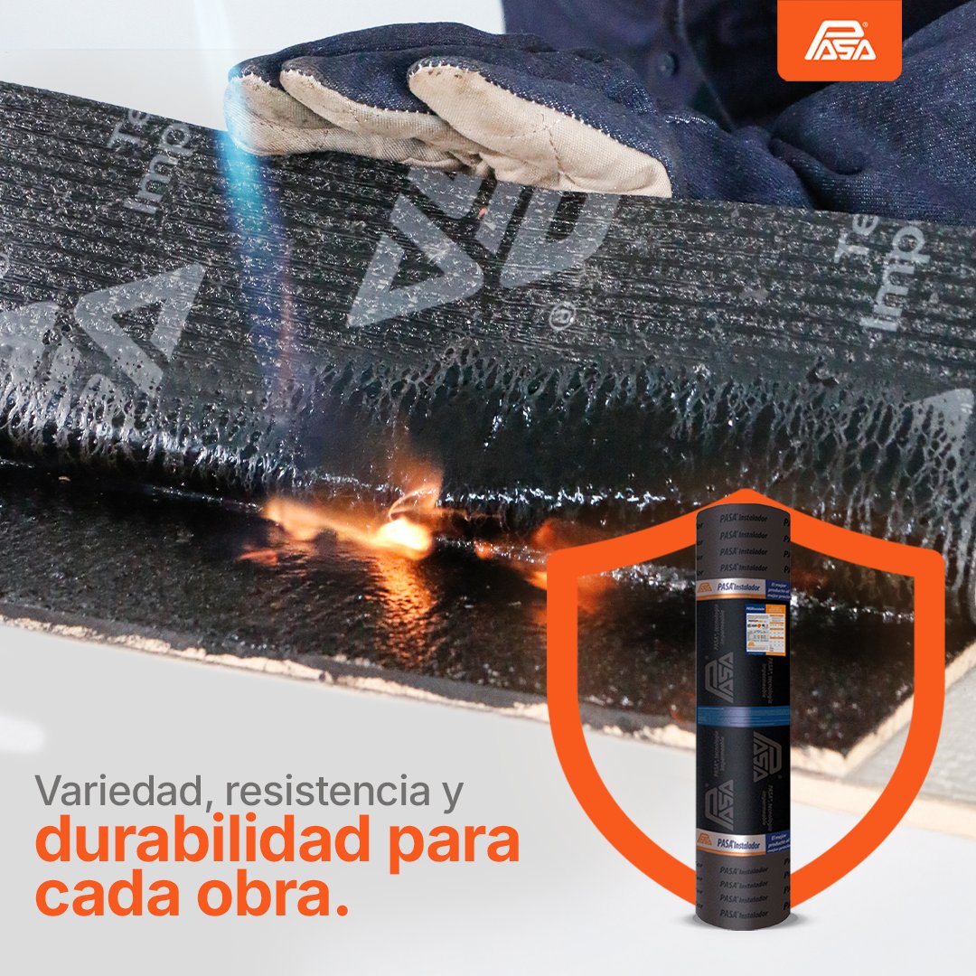 Anuncio de Impermeabilizantes PASA: Impermeabilizantes PASA