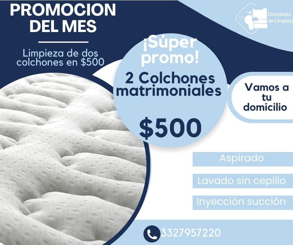 Anuncio de Creadores de limpieza oficial: Limpieza de colchones
