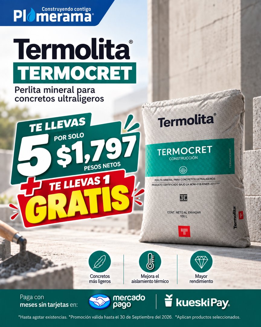Anuncio de Plomerama Carretera Nacional: Termocret