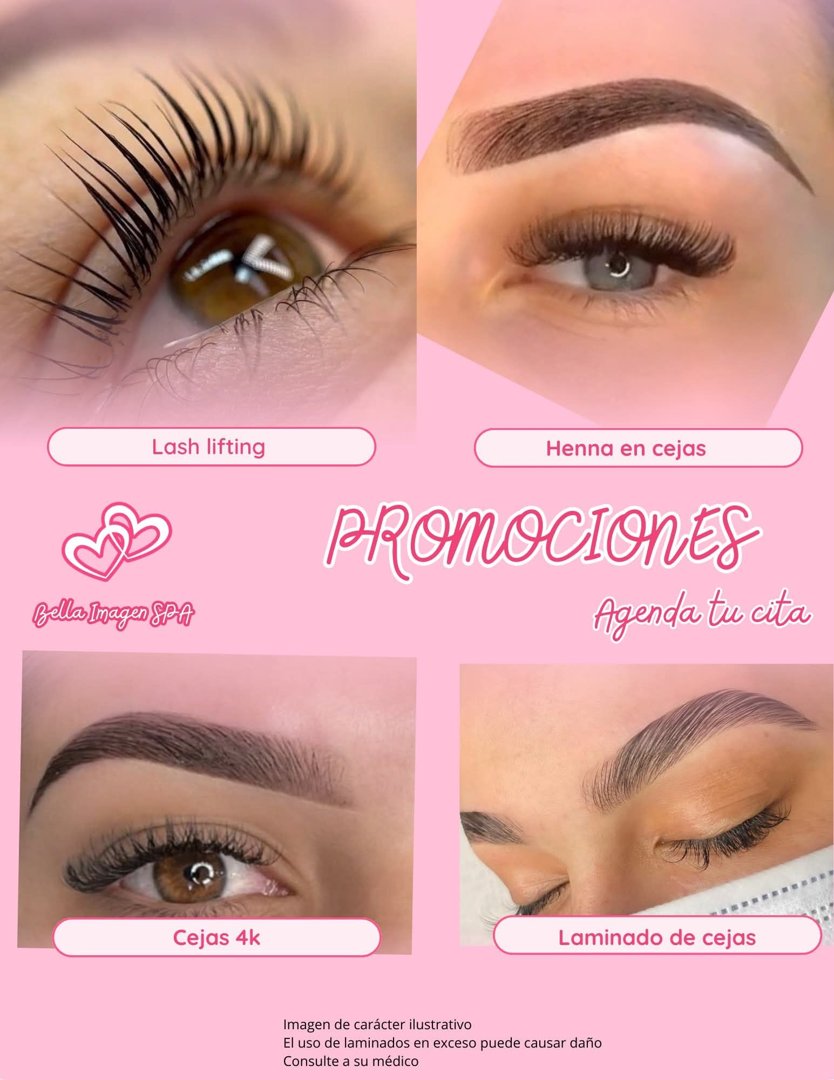 Anuncio de Bella imagen SPA: paquete de lifting de pestañas y cejas