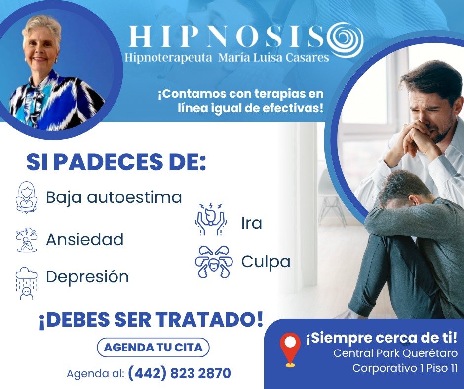 Anuncio de María Luisa Casares: hipnosis
