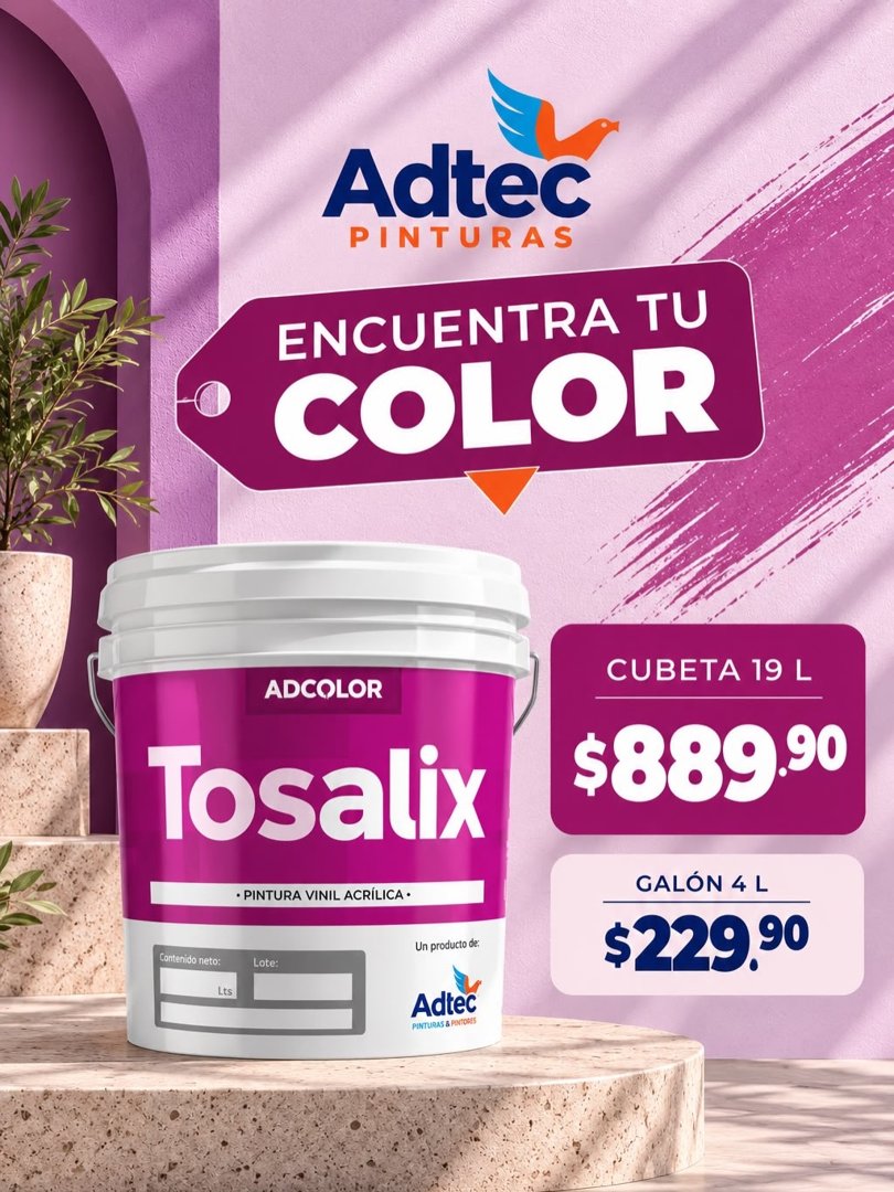 Anuncio de Pinturas Adtec