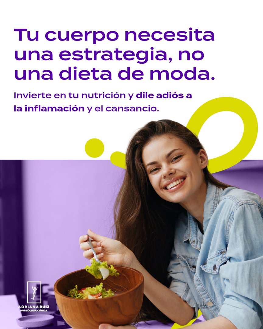 Anuncio de Adriana Ruiz Nutrióloga: Nutriología clínica