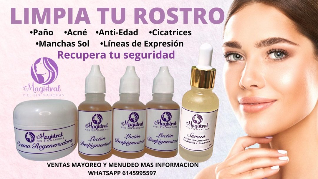 Anuncio de Piel Sin Manchas: Cremas y sérums para eliminar manchas y arrugas